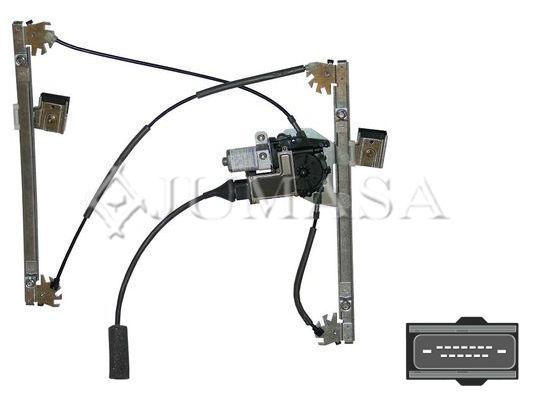 Mechanizmus zdvíhania okna JUMASA PARTS S.L.U.